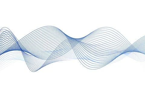 Abstract colorful wave element for design. Digital frequency track equalize.. Stock Illustration