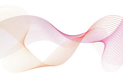 Abstract colorful wave element for design. Digital frequency track equalize.. Illustrazione stock