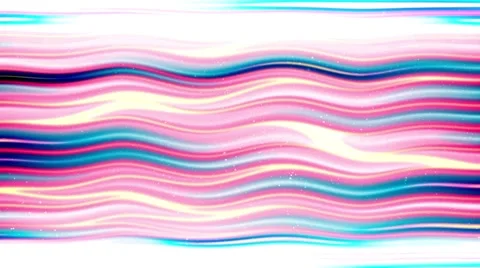 Abstract colorful wave flow animation with particles Stock Footage 58946338