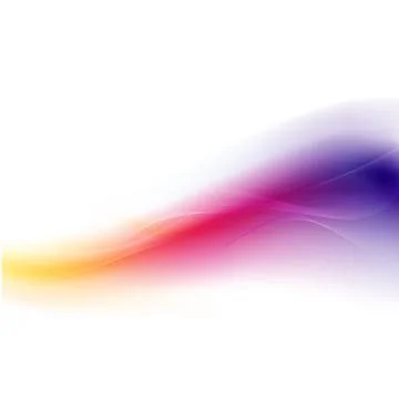 Abstract colorful wave flow background, vector illustration Stock Illustration