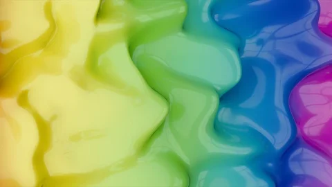 Abstract Colorful Wave Video stock 123114608