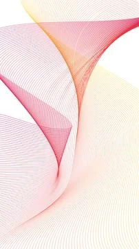 Abstract Colorful Wave Mesh Background Vector Illustration 库存插图