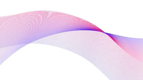 Abstract Colorful Wave Mesh Background Vector Illustration Elegant Gradient.. Stock Illustration