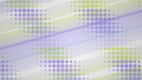 Abstract colorful wave pattern with dots and lines Stock Illustration