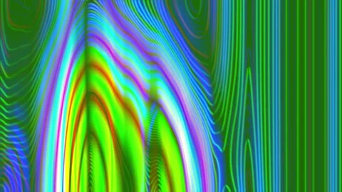 Abstract Colorful Wave Pattern with Vibrant Lines and Swirls Background Vídeos de archivo 337956578