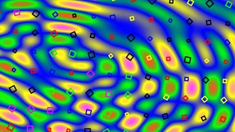 Abstract Colorful Wave Patterns In A Dynamic Fluid Style Stock Footage 327945534