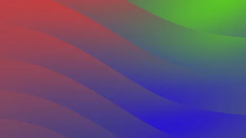 Abstract Colorful Wave Patterns with Gradient Effects for Creative Design P.. Stock Footage 315959397