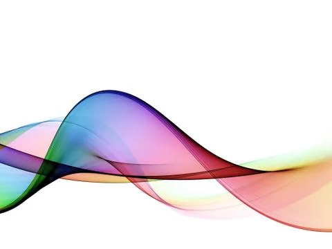 Abstract colorful wave structure scientific background Stock Illustration