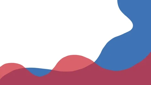 Abstract Colorful Waves with Dynamic Flow for Creative Design. Stock Footage 340073041