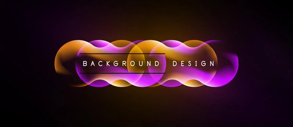 Abstract colorful waves form dynamic background. Purple, orange hues blend, Stock Illustration
