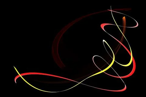 Abstract colorful waves Stock Illustration