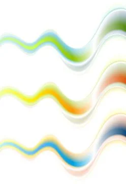 Abstract colorful waves vector background Abstract colorful waves modern b... Stock Photos