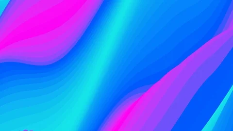 Abstract colorful wavy background in bright rainbow colors. Stock Footage 119122995