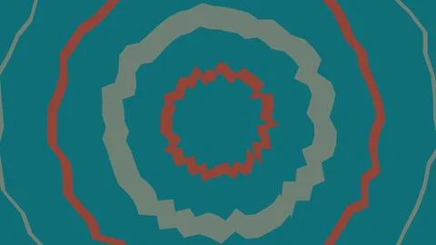 Abstract colorful wavy circles pattern background Stock Illustration
