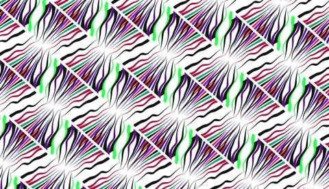 Abstract Colorful Wavy Diagonal Pattern Seamless Geometric Background With .. 스톡 일러스트