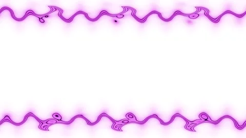 Abstract Colorful Wavy Frame Stock Footage 284391430