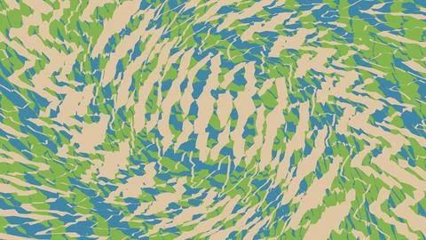 Abstract colorful wavy lines background pattern Stock Illustration