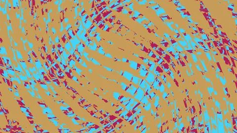 Abstract colorful wavy lines pattern background Stock Illustration