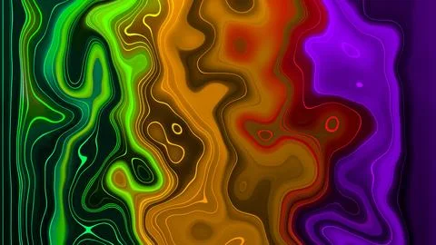 Abstract Colorful Wavy Pattern background Illustrazione stock