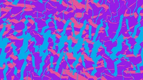 Abstract colorful wavy pattern with blue and purple lines Stock Illustration
