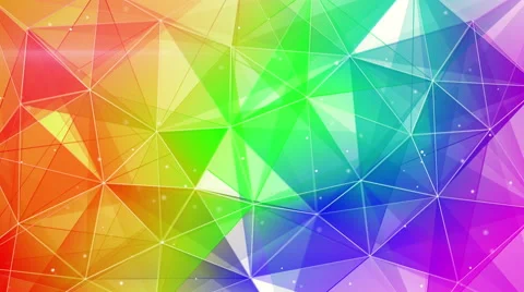 Abstract colorful web background seamless loop 4k (4096x2304) Stock Footage 58196172