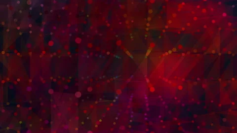 Abstract colorful web tech cube background. Loopable geometric motion graphics. Stock Footage 140147599