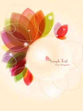 Abstract colorfull  background composition. Stock Illustration