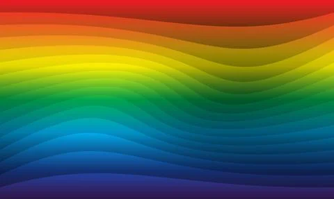 Abstract colorfull background. Rainbow. Visible spectrum. Childish design Stock Illustration