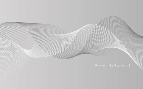 Abstract colorfull wave element for design. Stylized line art background. Vec 스톡 일러스트
