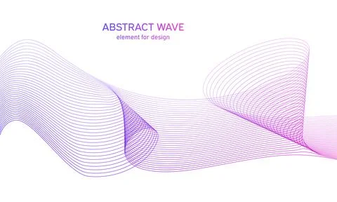 Abstract colorfull wave element for design. Digital frequency track equaliz.. Stock Illustration