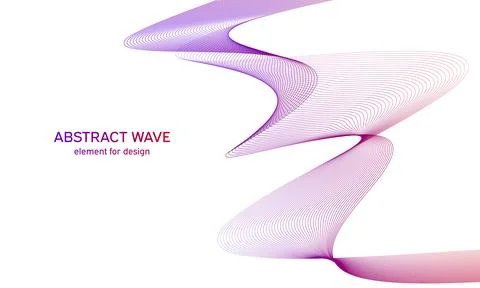 Abstract colorfull wave element for design. Digital frequency track equaliz.. Stock Illustration