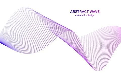 Abstract colorfull wave element for design. Digital frequency track equalizer Stock Illustration