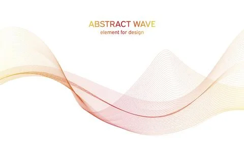 Abstract colorfull wave element for design. Digital frequency track equaliz.. Stock Illustration