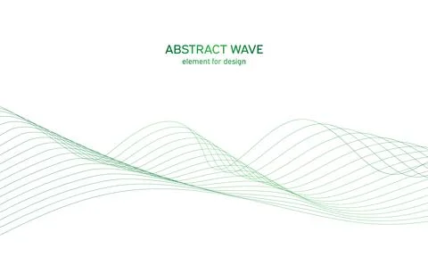 Abstract colorfull wave element for design. Digital frequency track equaliz.. Stock Illustration