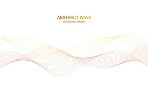 Abstract colorfull wave element for design. Digital frequency track equaliz.. Stock Illustration