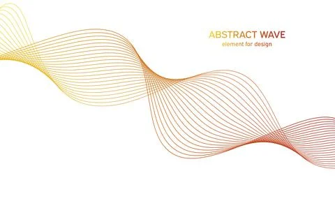 Abstract colorfull wave element for design. Digital frequency track equaliz.. Stock Illustration