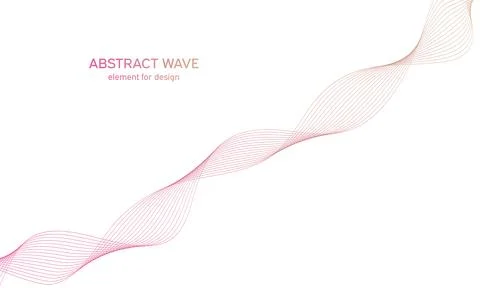 Abstract colorfull wave element for design. Digital frequency track equaliz.. Stock Illustration