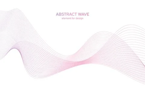 Abstract colorfull wave element for design. Digital frequency track equaliz.. Stock Illustration