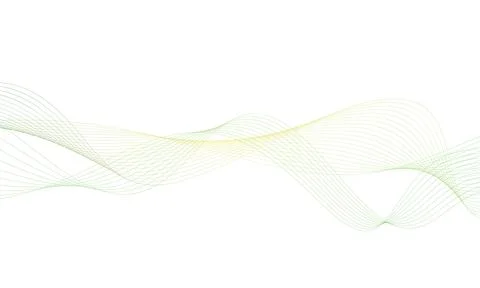 Abstract colorfull wave element for design. Digital frequency track equalizer Stock Illustration