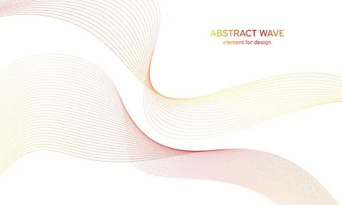 Abstract colorfull wave element for design. Digital frequency track equalizer Stock Illustration