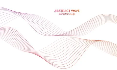 Abstract colorfull wave element for design. Digital frequency track equalizer Stock Illustration