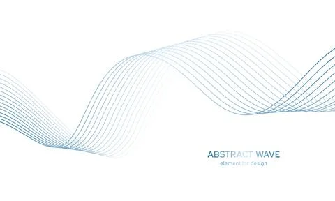 Abstract colorfull wave element for design. Digital frequency track equalizer Stock Illustration