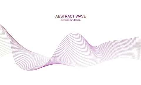 Abstract colorfull wave element for design. Digital frequency track equalizer Stock Illustration