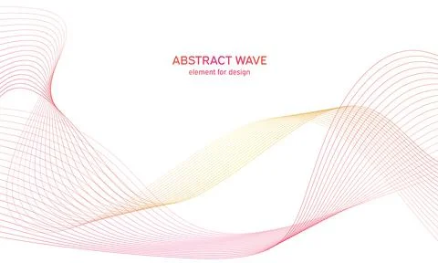 Abstract colorfull wave element for design. Digital frequency track equalizer Stock Illustration