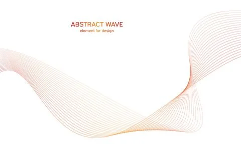 Abstract colorfull wave element for design. Digital frequency track equalizer Stock Illustration