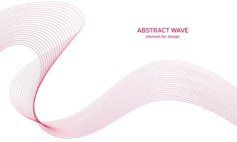 Abstract colorfull wave element for design. Digital frequency track equalizer Stock Illustration