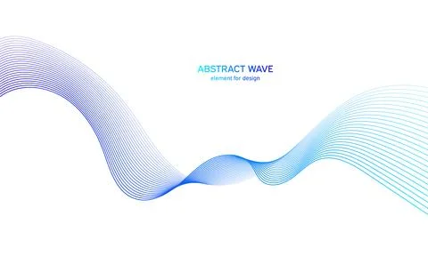 Abstract colorfull wave element for design. Digital frequency track equalizer Stock Illustration