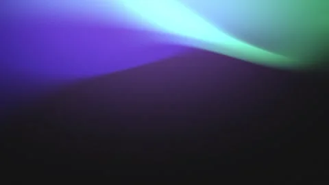 Abstract Colors and Light Waves with Smooth Gradients in Purple and Green T.. Stock Footage 302243260