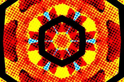 Abstract Colors and Patterns Red Stock Illustration