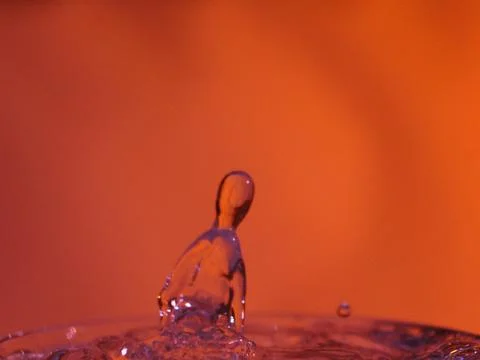 Abstract Colors colliding drops different fluids funds forms Fotos Stock